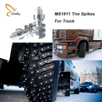 Marrkey 100PCS MS1911 22.8mm Spikes for Tires/Tire Studs/Screw-in Studs for Truck/Loader/Tractor(180ton heavy equipment)
Marrkey 100PCS MS1911 22.8mm Spikes for Tires/Tire Studs/Screw-in Studs for Truck/Loader/Tractor(180ton heavy equipment)