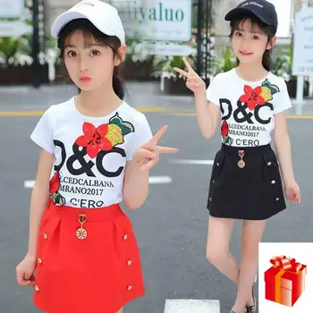 Baby Girls Clothing Summer kids Children Sets Girl Applique T-Shirt + Short Pants Suit Lovely Baby Girl Clothes Birthday Gift
Baby Girls Clothing Summer kids Children Sets Girl Applique T-Shirt + Short Pants Suit Lovely Baby Girl Clothes Birthday Gift