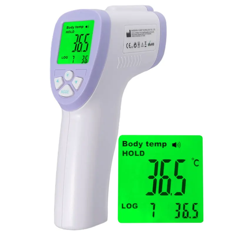 Forehead Thermometer Non Contact Infrared Thermometer Body Temperature Fever Digital Measure Tool for Baby Adult
Forehead Thermometer Non Contact Infrared Thermometer Body Temperature Fever Digital Measure Tool for Baby Adult