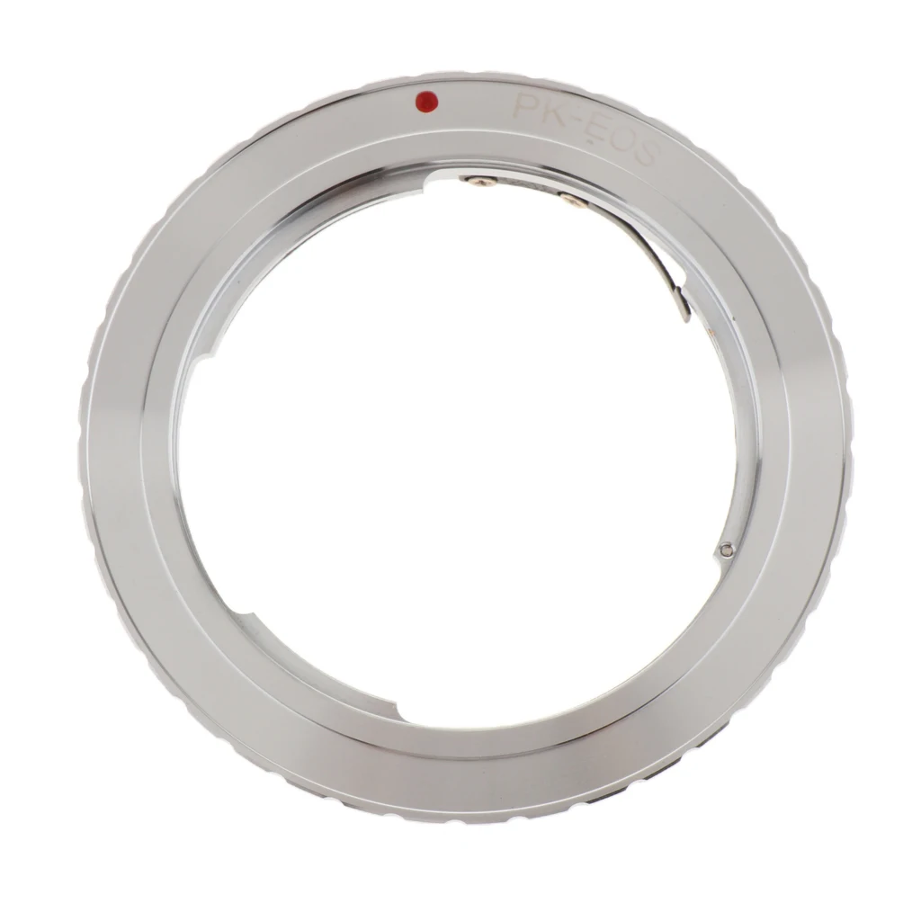 PK-EOS Lens Adapter Ring for Pentax PK to for Canon EOS EF Mount 550D 7D 5D Rebel XTi Rebel XT -Silver PK-EOS Lens Adapter Ring for Pentax PK to for Canon EOS EF Mount 550D 7D 5D Rebel XTi Rebel XT -Silver