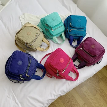 Nylon Shoulder Messenger Bags Classic Delicate Creative Design Chic Women Girl Multi-function Travel School Backpack
Nylon Shoulder Messenger Bags Classic Delicate Creative Design Chic Women Girl Multi-function Travel School Backpack