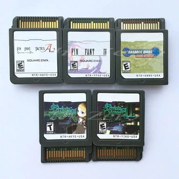 Fin Fantasy Series Etrian Odyssey 1 II Advance Wars Video Game Cartridge Console Card US Version for DS3DS2DS Console
Fin Fantasy Series Etrian Odyssey 1 II Advance Wars Video Game Cartridge Console Card US Version for DS3DS2DS Console