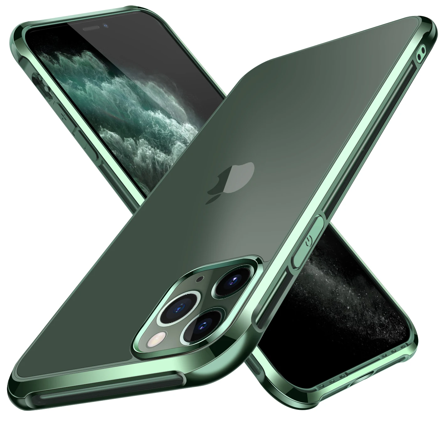 Роскошный прозрачный чехол из ТПУ для iPhone 11 Pro Max XS XR 7 8 Plus хромированные чехлы