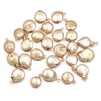 3PC Natural Freshwater Pearl Pendant Round Charm Pendant for Necklace Earring Accessories Jewelry Making DIY Size 12x16-15x20mm
3PC Natural Freshwater Pearl Pendant Round Charm Pendant for Necklace Earring Accessories Jewelry Making DIY Size 12x16-15x20mm