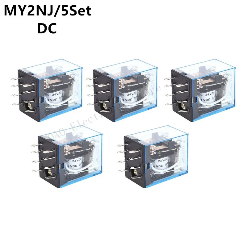 Free Shipping 5PCS MY2P HH52P MY2NJ Relay Coil General Mini Electromagnetic Relay Switch with LED DC 12V 24V 36V 48V 110V 220V
Free Shipping 5PCS MY2P HH52P MY2NJ Relay Coil General Mini Electromagnetic Relay Switch with LED DC 12V 24V 36V 48V 110V 220V