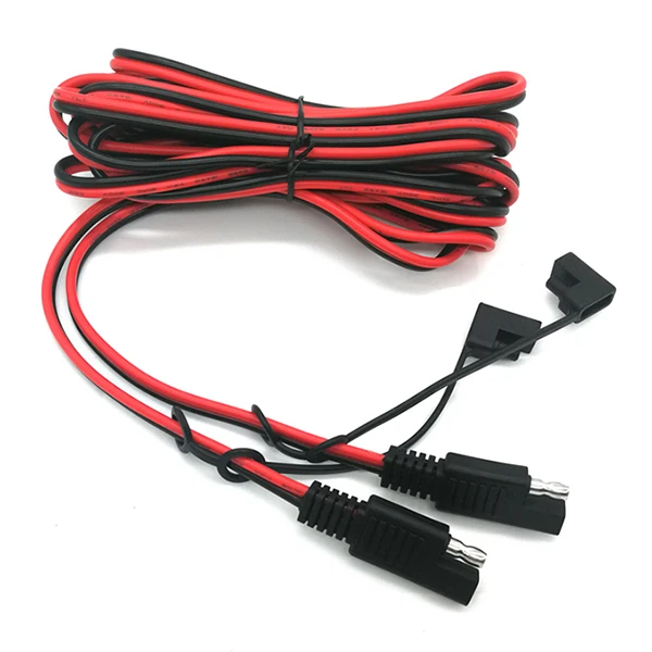 10FT SAE Extension Cable - SAE to SAE 2Pin Bullet Quick Connect 14awg Heavy Duty Wire Harness with Waterproof Cap
10FT SAE Extension Cable - SAE to SAE 2Pin Bullet Quick Connect 14awg Heavy Duty Wire Harness with Waterproof Cap