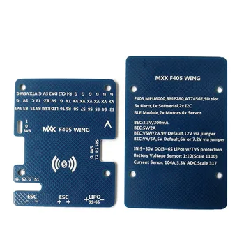 MXK F405WING STM32F405 Built-in OSD Support bluetooth Flight Controller For RC Airplane Fixed Wing DIY Accessories Spare Parts
MXK F405WING STM32F405 Built-in OSD Support bluetooth Flight Controller For RC Airplane Fixed Wing DIY Accessories Spare Parts