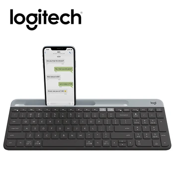 Original Logitech K580 Wireless Keyboard Multi-Device Bluetooth 2.4GHz Unifying Dual Mode Portable Keyboard For PC Tablet Phone
Original Logitech K580 Wireless Keyboard Multi-Device Bluetooth 2.4GHz Unifying Dual Mode Portable Keyboard For PC Tablet Phone