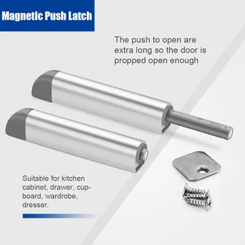 4pcs Press To Open Corrosion Resistant Cupboard Magnetic Push Latch For Cabinet Quick Drawer Hardware Door Catch Strong Kitchen
4pcs Press To Open Corrosion Resistant Cupboard Magnetic Push Latch For Cabinet Quick Drawer Hardware Door Catch Strong Kitchen