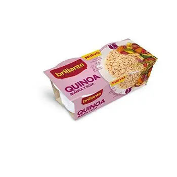 Brillante - Quínoa Cereal Saludable Color Blanco y Rojo, 2 x 125 g
Brillante - Quínoa Cereal Saludable Color Blanco y Rojo, 2 x 125 g