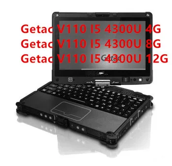 2020 Used laptop Getac V110 i5 4300U 4G/8G/12G Ram Tough Screen Fast Speed Tablet PC With 512G SSD/256G SSD Auto Diagnosis tool