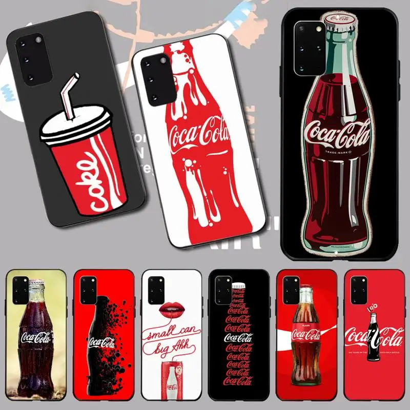 NBDRUICAI Coca Cola Soft Silicone Black Phone Case for Samsung S20 plus Ultra S6 S7 edge S8 S9 plus S10 5G
NBDRUICAI Coca Cola Soft Silicone Black Phone Case for Samsung S20 plus Ultra S6 S7 edge S8 S9 plus S10 5G
