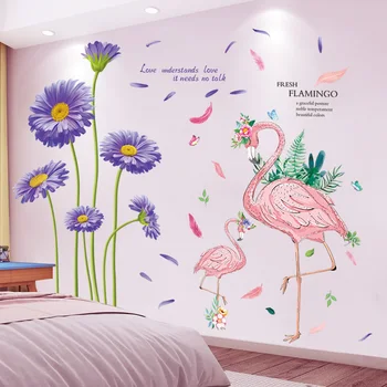 Flower Plants Wall Sticker DIY Flamingo Animal Mural Decals for Living Room Kids Bedroom Home Decoration
Flower Plants Wall Sticker DIY Flamingo Animal Mural Decals for Living Room Kids Bedroom Home Decoration
