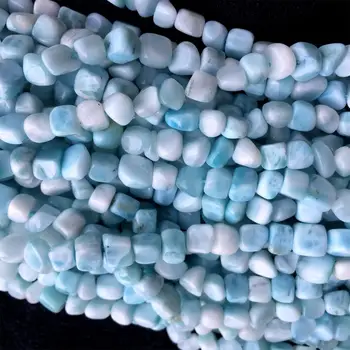 High Quality Dominicana White Blue Larimar Cube Nugget Free Form Fillet Irregular Pebble Loose Beads Fit Jewelry 15" 06089 
High Quality Dominicana White Blue Larimar Cube Nugget Free Form Fillet Irregular Pebble Loose Beads Fit Jewelry 15" 06089