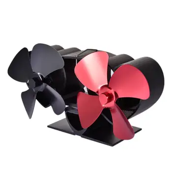 Mini Twin Stove Fan 8 Blade Fireplace Fan Heat Powered Komin Wood Burner Eco Fan Friendly Quiet Home Efficient Heat Distribution
Mini Twin Stove Fan 8 Blade Fireplace Fan Heat Powered Komin Wood Burner Eco Fan Friendly Quiet Home Efficient Heat Distribution