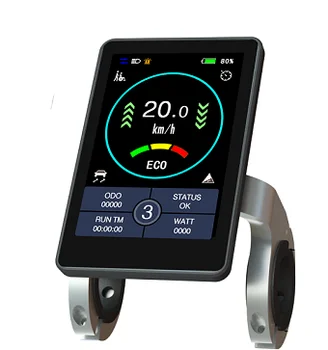 DMHC TC600 LCD DisplayBattery indicator: Auto dormancy; 5 Speed PAS: Cruise; Power 24V 36V 48V
DMHC TC600 LCD DisplayBattery indicator: Auto dormancy; 5 Speed PAS: Cruise; Power 24V 36V 48V