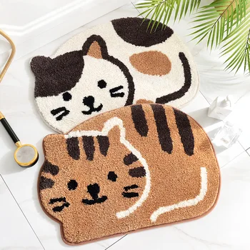 Cute Cat Non Slip Durable Doormat Outdoor Entrance Bedroom Bathroom Kitchen Decorative Indoor Rug Carpet Floor Mat
Cute Cat Non Slip Durable Doormat Outdoor Entrance Bedroom Bathroom Kitchen Decorative Indoor Rug Carpet Floor Mat