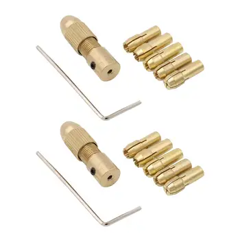 2 Sets Collet Nut Kit Quick Drill chuck Change Tools Part Power Rotary 2.0mm 33*9.3mm Drills chuck Copper
2 Sets Collet Nut Kit Quick Drill chuck Change Tools Part Power Rotary 2.0mm 33*9.3mm Drills chuck Copper