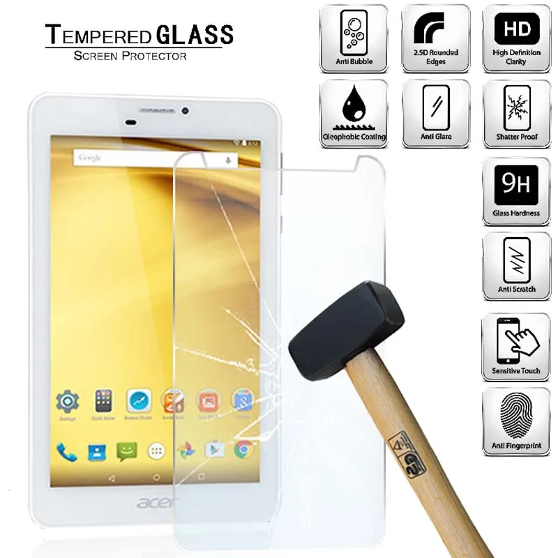 Tablet Tempered Glass Screen Protector Cover for Acer Iconia Talk 7 Ull Screen Coverage Explosion-Proof Anti-Scratch Screen
Tablet Tempered Glass Screen Protector Cover for Acer Iconia Talk 7 Ull Screen Coverage Explosion-Proof Anti-Scratch Screen