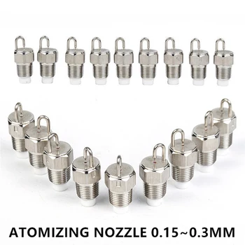 Atomizing Nozzle with Filter Stainless Steel High-pressure Sprinkler Cooling Humidifying Dust Removal Garden Sprinkle 
Atomizing Nozzle with Filter Stainless Steel High-pressure Sprinkler Cooling Humidifying Dust Removal Garden Sprinkle