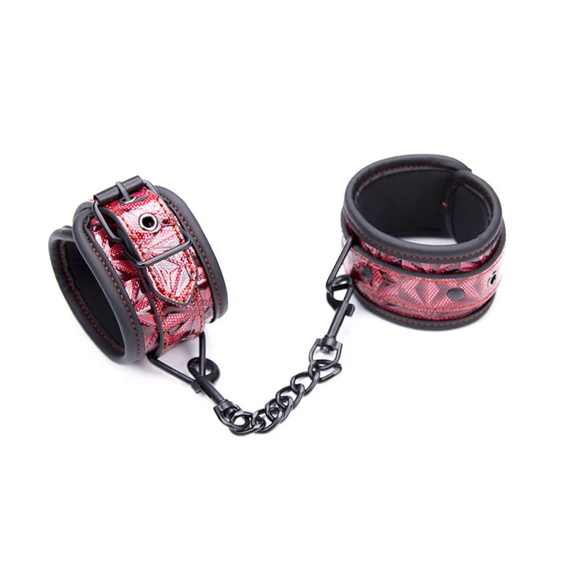 

Adult Toys Leather Hand Ankle Cuffs Erotic Games BDSM Bondage Restraints Slave Fetish Women tools Handcuffs Sex Toys For Couples