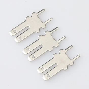 100pcs 2.8mm two-head circuit board inserts Generator voltage regulator board AVR circuit board terminal thickness 0.8 mm
100pcs 2.8mm two-head circuit board inserts Generator voltage regulator board AVR circuit board terminal thickness 0.8 mm