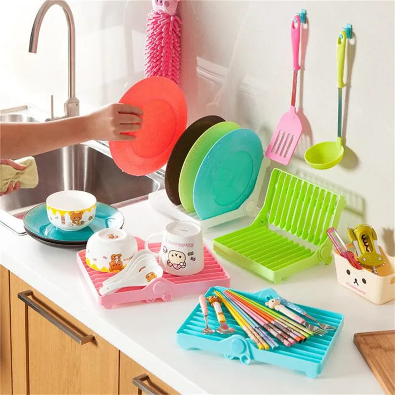 Dish Storage Box Tray Cutlery Bracket Foldable Tableware Storage Kitchen Drying Rack Drain Rack Home Goods Shelf Organizer
Dish Storage Box Tray Cutlery Bracket Foldable Tableware Storage Kitchen Drying Rack Drain Rack Home Goods Shelf Organizer