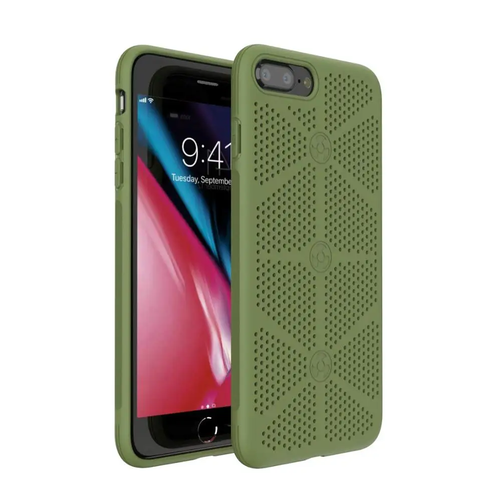 TPU Compatible with iPhone 7/8 Plus Cooling Case,Mesh Breathable Heat Dissipation Phone Case Compatible with 7/8plus 5.5inch
TPU Compatible with iPhone 7/8 Plus Cooling Case,Mesh Breathable Heat Dissipation Phone Case Compatible with 7/8plus 5.5inch