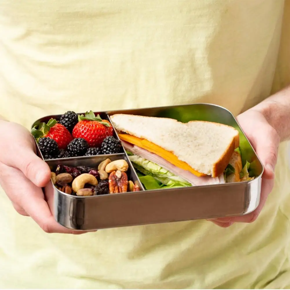 Stainless Steel Bento Lunch Box Single/Two/Three Layer Food Container Portable Lunchbox Kitchen Rectangle Bowls Metal Box
Stainless Steel Bento Lunch Box Single/Two/Three Layer Food Container Portable Lunchbox Kitchen Rectangle Bowls Metal Box