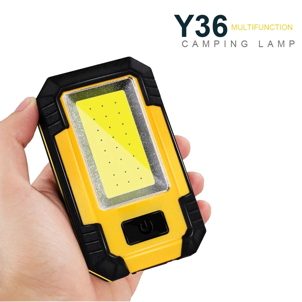 LED Rechargeable Work Light Portable Magnetic COB Work Lamp 30W Metal Hanging Hook 3 Lighting Modes for Car Repairing Camping
LED Rechargeable Work Light Portable Magnetic COB Work Lamp 30W Metal Hanging Hook 3 Lighting Modes for Car Repairing Camping
