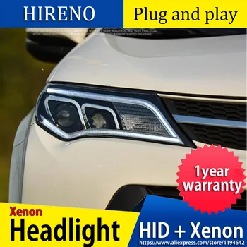 Car Styling for Toyota RAV4 LED Headlights 2013-2015 New RAV 4 Headlight DRL Bi Xenon Lens High Low Beam Parking Fog Head Front
Car Styling for Toyota RAV4 LED Headlights 2013-2015 New RAV 4 Headlight DRL Bi Xenon Lens High Low Beam Parking Fog Head Front