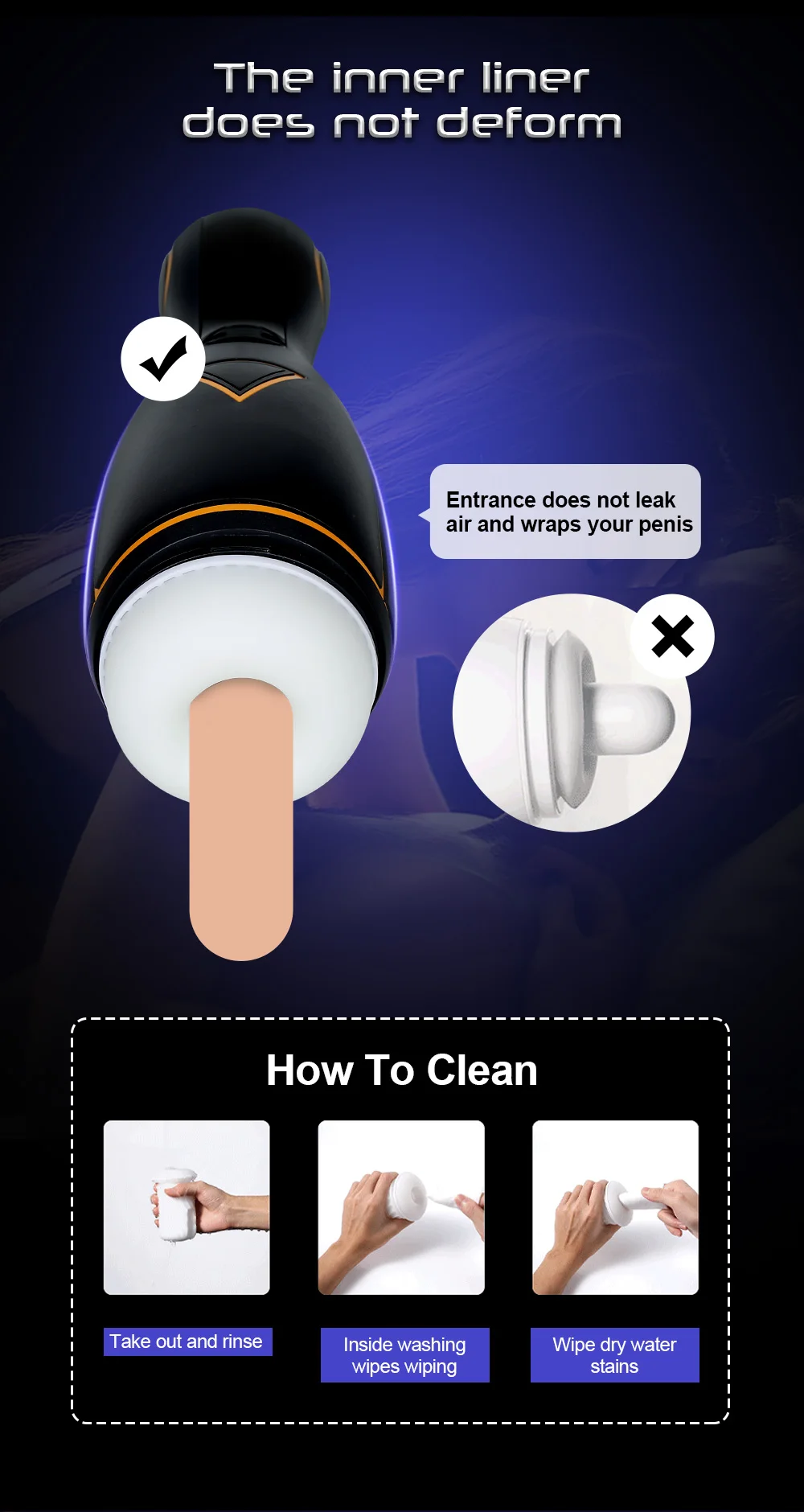 Мастурбатор Сосания