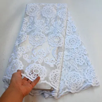 African French Mesh Net Lace Fabric For India Evening Party Dress Fabrics 2019 New Nigeria Sequins Voile 01 
African French Mesh Net Lace Fabric For India Evening Party Dress Fabrics 2019 New Nigeria Sequins Voile 01