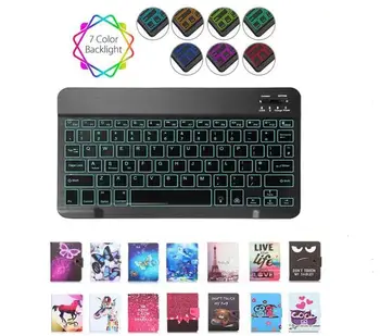 Bluetooth 7 Color LED Backlit Keyboard Case for Samsung Galaxy Tab A 8.0 2019 T290 T295 Universal Tablet Keyboard Cover + Pen
Bluetooth 7 Color LED Backlit Keyboard Case for Samsung Galaxy Tab A 8.0 2019 T290 T295 Universal Tablet Keyboard Cover + Pen