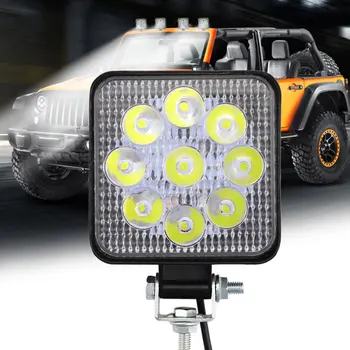 27W LED Work Light 9V-30V Off-Road Flood Spot Lamp For Car SUV ATV 4WD Truck Tractor Off-road 3030 Chip Spot Light
27W LED Work Light 9V-30V Off-Road Flood Spot Lamp For Car SUV ATV 4WD Truck Tractor Off-road 3030 Chip Spot Light