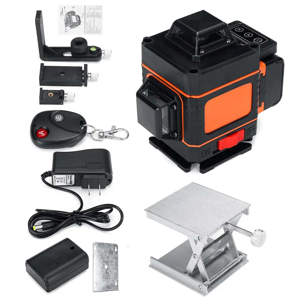 Laser Level 4D 16 Lines Green Light Laser Level Auto Self Leveling 360° Rotary Measure Cross Waterproof LED Display Levels
Laser Level 4D 16 Lines Green Light Laser Level Auto Self Leveling 360° Rotary Measure Cross Waterproof LED Display Levels