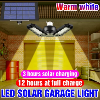 Outdoor Light Control Sensor Wall Lamp LED Solar Light Emergency Lamp Bulb 60W 80W Deformable Garage Lamp Solar Energy Ampoule
Outdoor Light Control Sensor Wall Lamp LED Solar Light Emergency Lamp Bulb 60W 80W Deformable Garage Lamp Solar Energy Ampoule