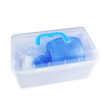 Simple Self-help Manual Resuscitator Oxygen Tube First Aid kit Oxygen Tube and Reservoir Bag PVC Bag and Transparent Mask
Simple Self-help Manual Resuscitator Oxygen Tube First Aid kit Oxygen Tube and Reservoir Bag PVC Bag and Transparent Mask