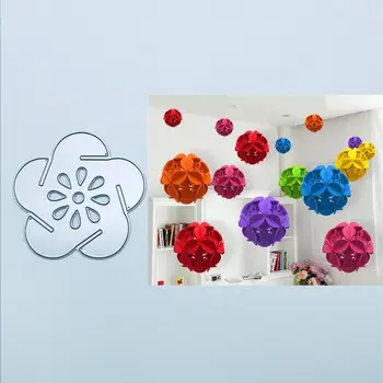 Flower ball Metal Cutting Dies Stencils For DIY Scrapbook Paper Card Decorative Craft Embossing Die Cuts
Flower ball Metal Cutting Dies Stencils For DIY Scrapbook Paper Card Decorative Craft Embossing Die Cuts