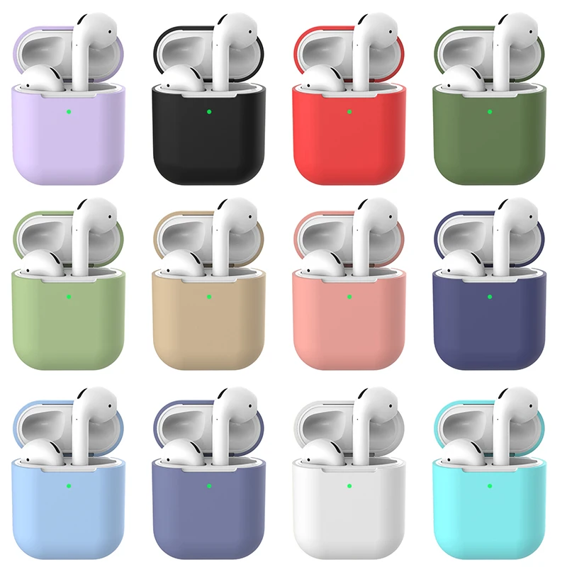 For Apple AirPods 2nd 1nd Earphone Case Silicone Cover Wireless Bluetooth Headphone Air Pods Pouch Protector For AirPod Silm Cas
For Apple AirPods 2nd 1nd Earphone Case Silicone Cover Wireless Bluetooth Headphone Air Pods Pouch Protector For AirPod Silm Cas