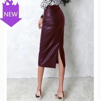 A-line Pick Hip High Shinny Office Lady Slim High Waist 2020 New Pattern Korean PU Leather Skirt Women Hentai Solid
A-line Pick Hip High Shinny Office Lady Slim High Waist 2020 New Pattern Korean PU Leather Skirt Women Hentai Solid
