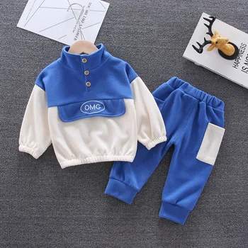 Spring Autumn Children Fashion Clothes Baby Boys Girls Letter Patchwork Sweatshirt Pants 2Pcs/sets Kids Toddler Tracksuit
Spring Autumn Children Fashion Clothes Baby Boys Girls Letter Patchwork Sweatshirt Pants 2Pcs/sets Kids Toddler Tracksuit