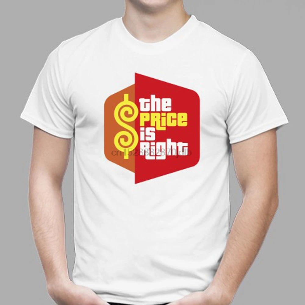 New The Price Is Right TV Game Show Logo Men White T-Shirt Size Cool Casual pride t shirt men Unisex Fashion tshirt
New The Price Is Right TV Game Show Logo Men White T-Shirt Size Cool Casual pride t shirt men Unisex Fashion tshirt