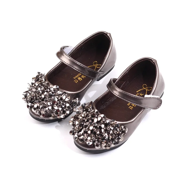 

Fashion Rhinestones Leathe Shose Girls Dress Prinsess Shoes For School Shoes Flower Baby Girl Party Shoe 1 2 3 4 5 10 To 12 Year