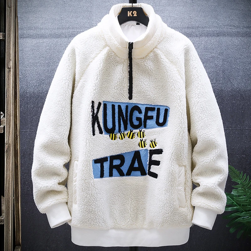 2019 Men Coat Winter New Fashion Casual Zipper Loose Double-Sided Plush Hooded Jackets High Quality Soild Pockets Coats
2019 Men Coat Winter New Fashion Casual Zipper Loose Double-Sided Plush Hooded Jackets High Quality Soild Pockets Coats