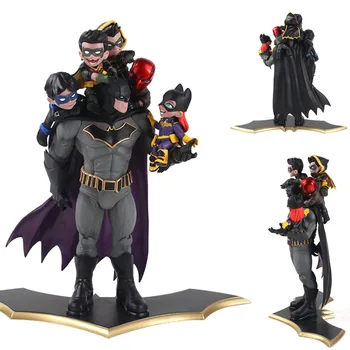 Comics Batman Family Nightwing Robin Red Hood Statue PVC Figure Model Toy Figurals
Comics Batman Family Nightwing Robin Red Hood Statue PVC Figure Model Toy Figurals