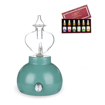 lamp shape Ceramic Glass Aromatherapy Pure Essential Oils Diffuser Air Nebulizer Humidifier Multi-color optional for Office
lamp shape Ceramic Glass Aromatherapy Pure Essential Oils Diffuser Air Nebulizer Humidifier Multi-color optional for Office
