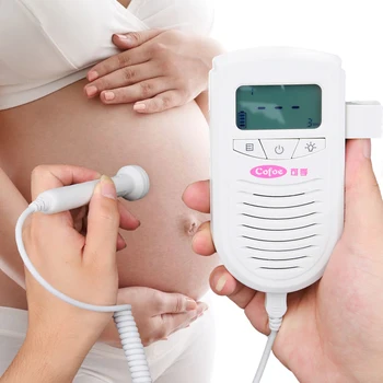 Fetal Doppler Heartbeat Detector Household Portable for Pregnant Fetal Pulse Meter No Radiation Baby Care Stethoscope 
Fetal Doppler Heartbeat Detector Household Portable for Pregnant Fetal Pulse Meter No Radiation Baby Care Stethoscope