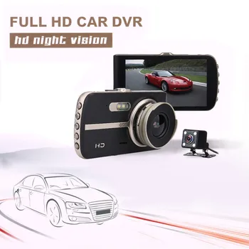 4 Inch Front Rear Dash Cam Double Lens Driving Recorder 1080P HD Mini Night Vision Wide Angle Parking Monitoring Camera#g4
4 Inch Front Rear Dash Cam Double Lens Driving Recorder 1080P HD Mini Night Vision Wide Angle Parking Monitoring Camera#g4