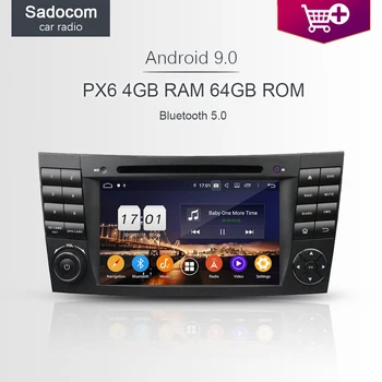 PX6 7" DSP IPS 2 din Android 9.0 car radio 4GB RAM 64GB ROM 8Core Car DVD Player GPS For Benz W211 W219 W463 2001- 2007 2008
PX6 7" DSP IPS 2 din Android 9.0 car radio 4GB RAM 64GB ROM 8Core Car DVD Player GPS For Benz W211 W219 W463 2001- 2007 2008